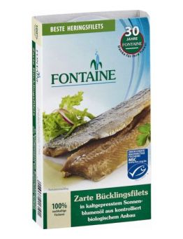 Zarte Bücklingsfilets Fontaine