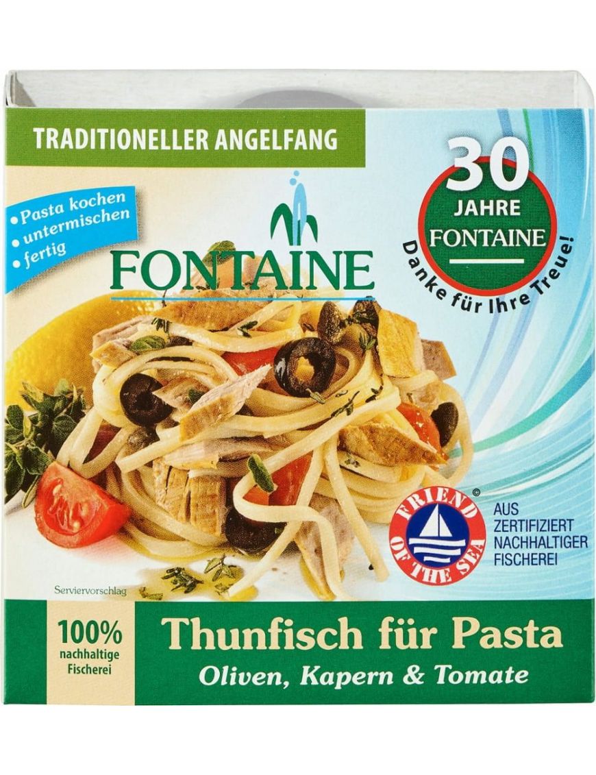Thunfisch für Pasta Fontaine