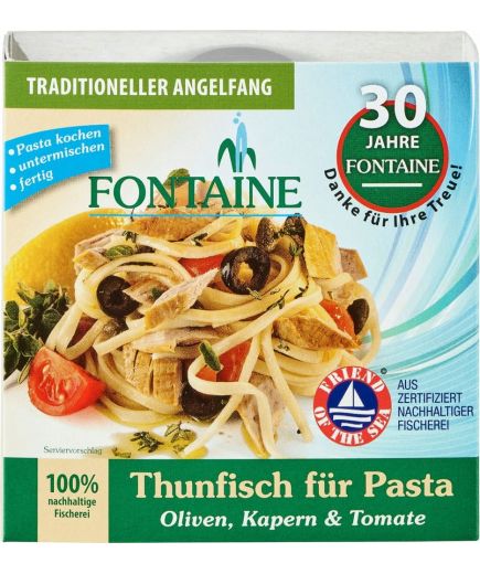 Thunfisch für Pasta Fontaine