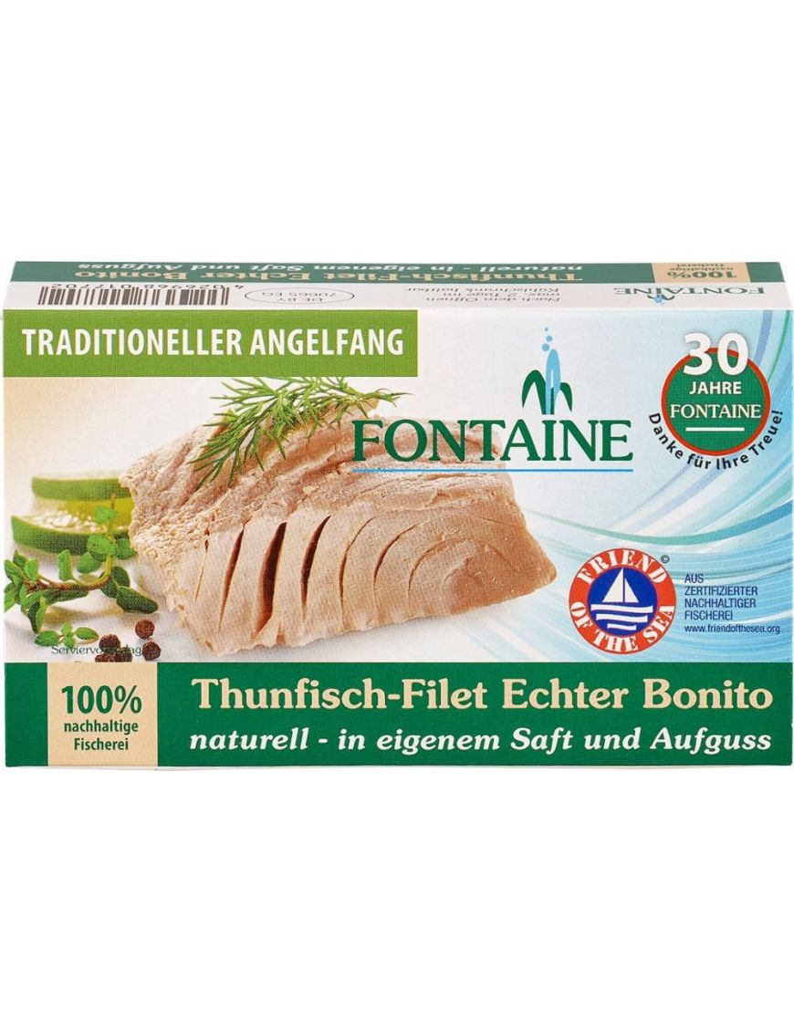 Thunfisch Filet Echter Bonito Fontaine