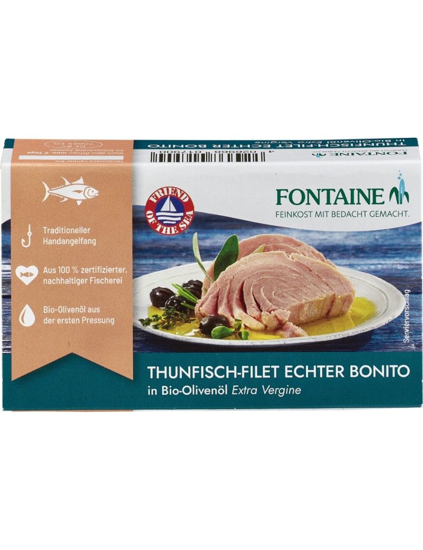 Thunfischfilet echter Bonito Fontaine