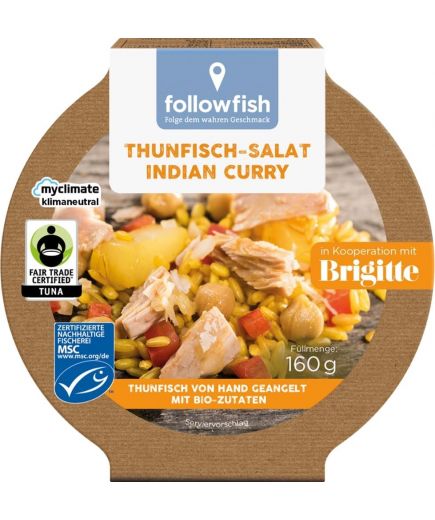 Thunfisch-Salat Indian Curry 8 Stück zu 160 g