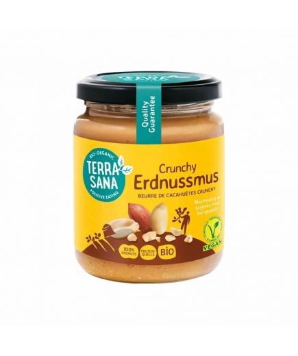 Crunchy Erdnussmus TerraSana