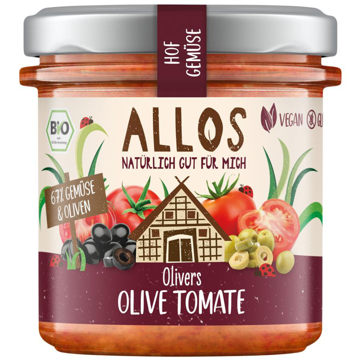 Allos Hof-Gemüse Olivers Olive Tomate