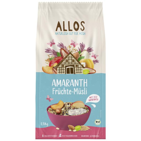 Allos - Amaranth Früchte Müsli