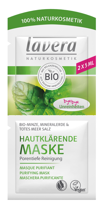 Lavera Naturkosmetik - Hautklärende Maske Bio-Minze