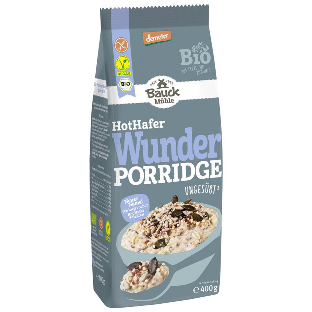 Bauck Mühle HotHafer Wunder Porridge