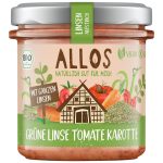 Allos - Linsen-Aufstrich Grüne Linse Tomate Karotte