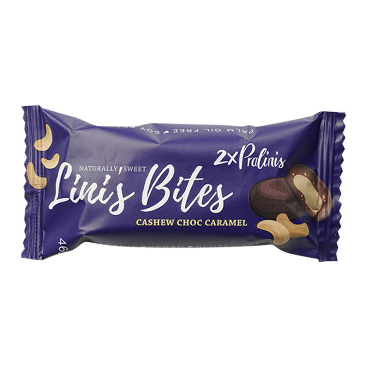 Linis Bites Cashew Choc Caramel