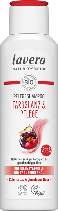 Lavera Naturkosmetik - Pflegeshampoo Farbglanz & Pflege