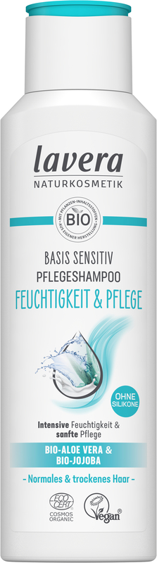 Lavera Naturkosmetik - Pflegeshampoo basis sensitiv Feuchtigkeit & Pflege