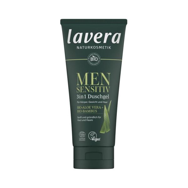 Lavera Naturkosmetik Men sensitiv 3in1 Duschgel 200 ml