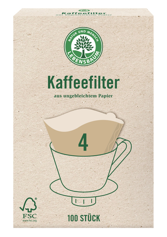 Lebensbaum - Kaffeefilter Gr. 4