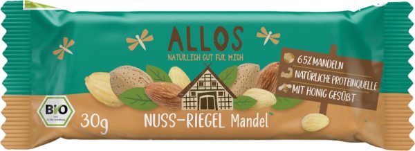 Allos - Nuss-Riegel Mandel 25 Stück zuAllos - Nuss-Riegel Mandel