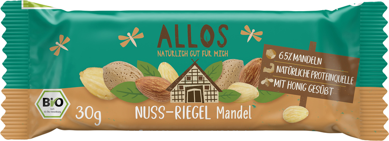 Allos Nuss Riegel-Mandel