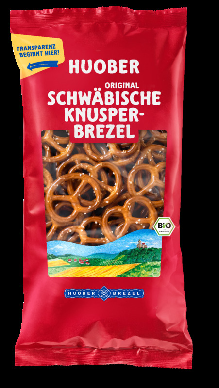 HUOBER BREZEL - Schwäbische Knusperbrezel 175g 20 Stück zuHUOBER BREZEL - Schwäbische Knusperbrezel 175g