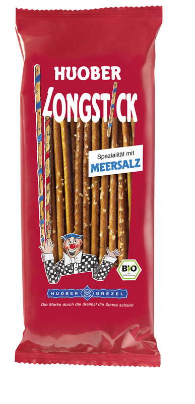 HUOBER BREZEL - Longstick mit Meersalz 125g 12 Stück zuHUOBER BREZEL - Longstick mit Meersalz 125g