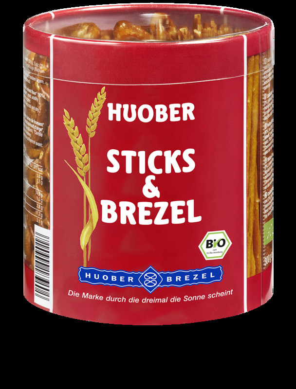 HUOBER BREZEL - Sticks & Brezel 300g 12 Stück zuHUOBER BREZEL - Sticks & Brezel 300g