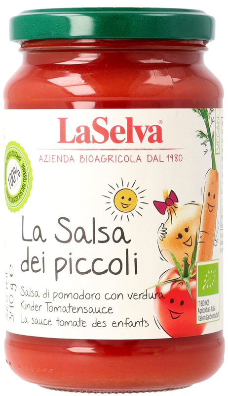 LaSelva - Kinder Tomatensauce mit Gemüse - Salsa dei Piccoli