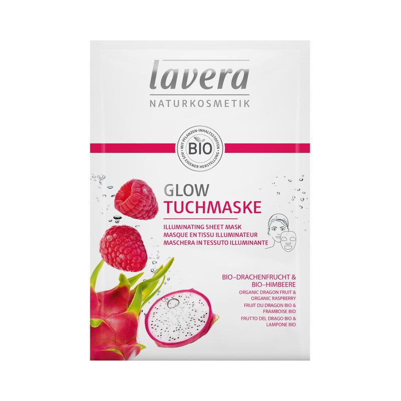 Lavera Naturkosmetik lavera Glow Tuchmaske 10 Stück zu 21 ml