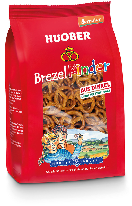 HUOBER BREZEL - BrezelKinder demeter 125g 12 Stück zuHUOBER BREZEL - BrezelKinder demeter 125g