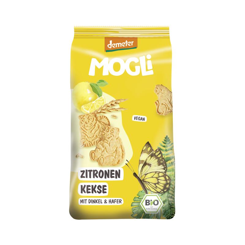 Mogli Zitronen Kekse mit Dinkel und Hafer 7 Stück zu 125 g