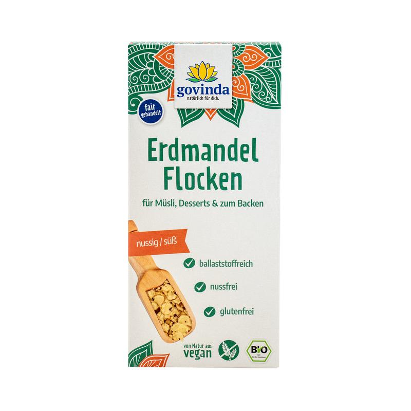 Govinda Erdmandel Flocken 6 Stück zu 250 g