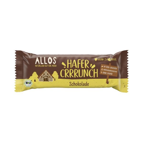 Allos Hafercrrrunch-Riegel-Schoko