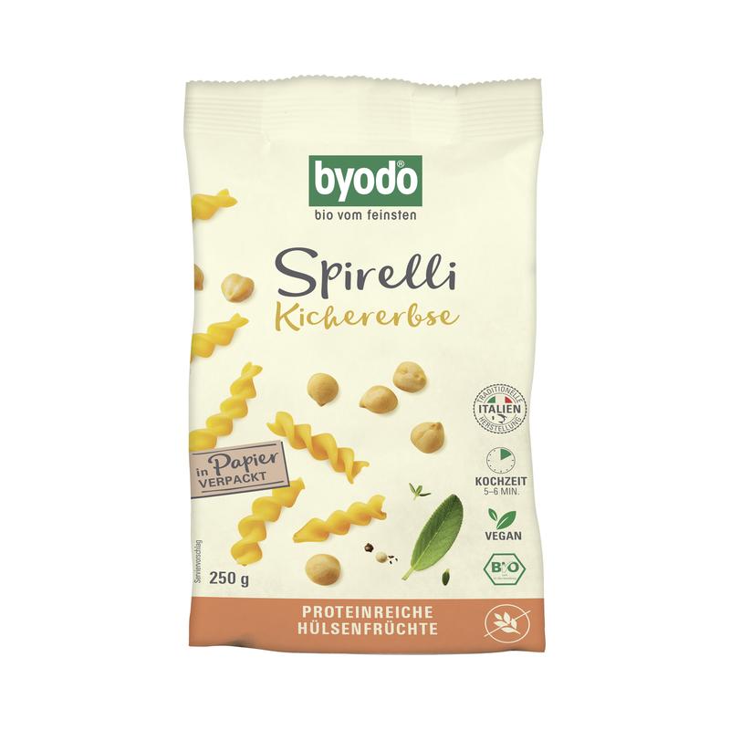 Kichererbsen Spirelli-Byodo