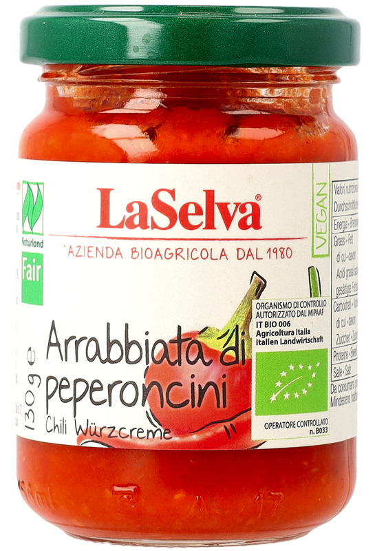 LaSelva - Arrabbiata di Peperoncini - Würzcreme aus Chili un 6 Stück zuLaSelva - Arrabbiata di Peperoncini - Würzcreme aus Chili un