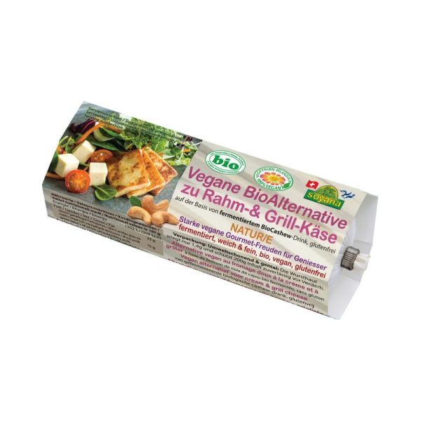 Soyana - Vegane BioAlternative zu Rahm- & Grill-Käse Natur