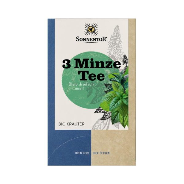 Sonnentor - 3-Minze Tee