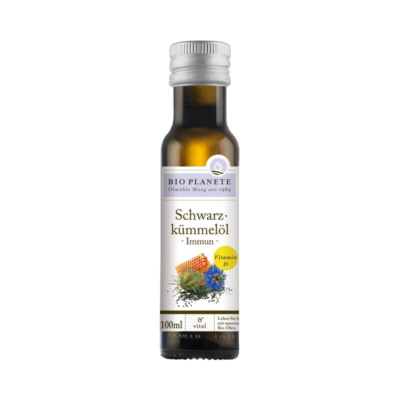 Bio Planete Schwarzkümmelöl Immun 4 Stück zu 100 ml