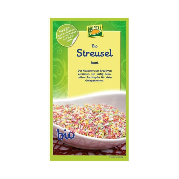 Biovita - Streusel bunt bio