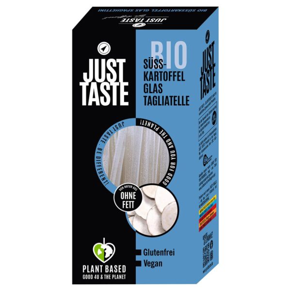 Just Taste – Süsskartoffel GlasTagliatelle