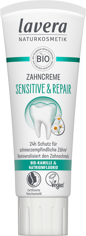 lavera - Zahncreme Sensitive & Repair 4 Stück zulavera - Zahncreme Sensitive & Repair