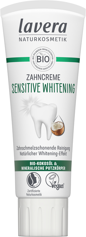 lavera - Zahncreme Sensitive Whitening 4 Stück zulavera - Zahncreme Sensitive Whitening