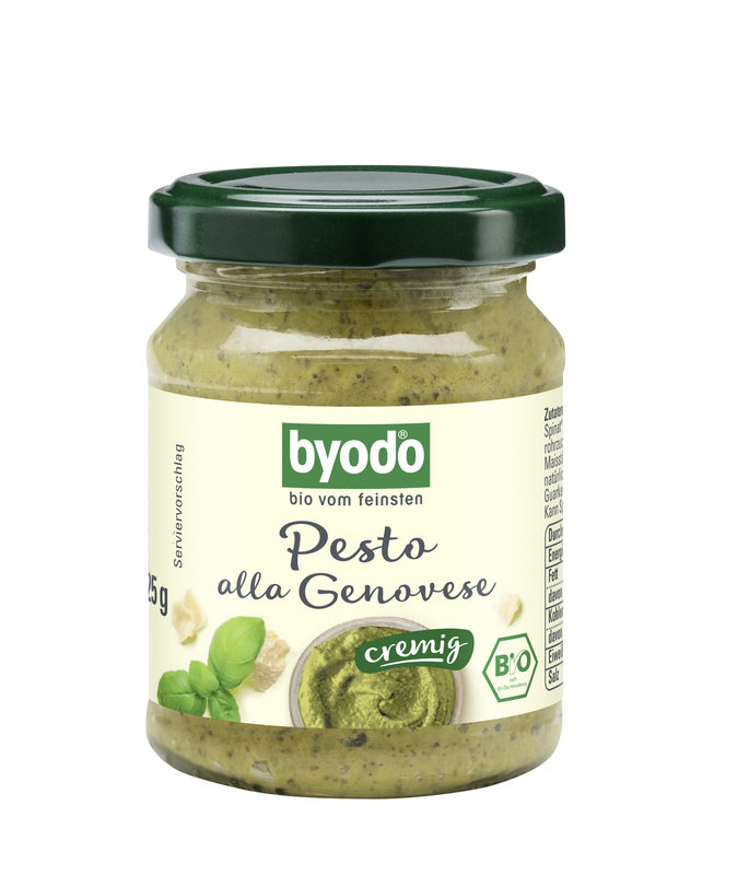 Byodo - Pesto alla Genovese, cremig 6 Stück zu 125g