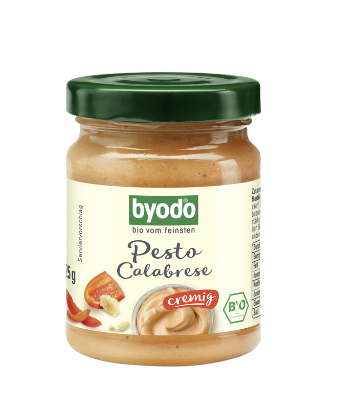 Byodo - Pesto Calabrese, cremig 6 Stück zu 125 g