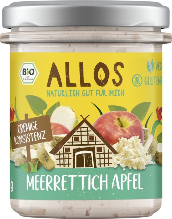 Allos Streichgenuss-Meerrettich-Apfel