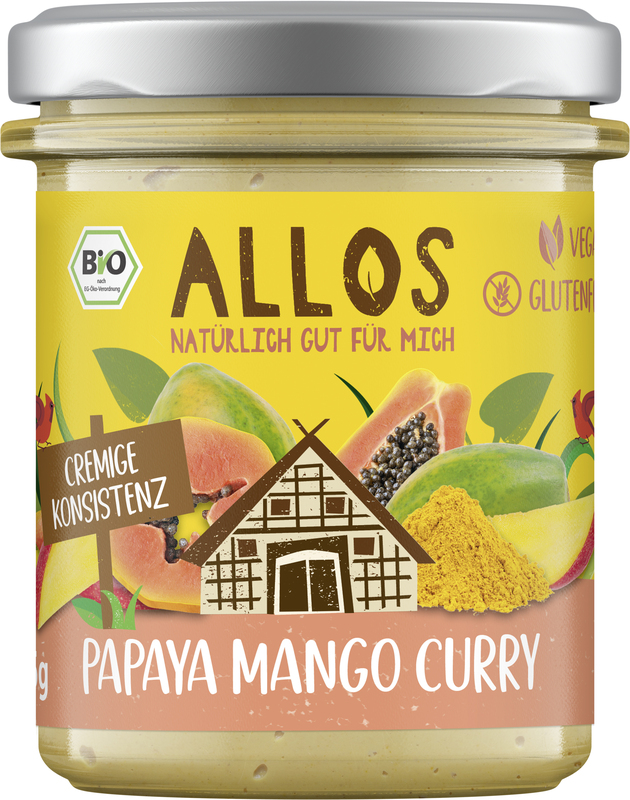 Allos Streichgenuss-Papaya-Mango-Curry