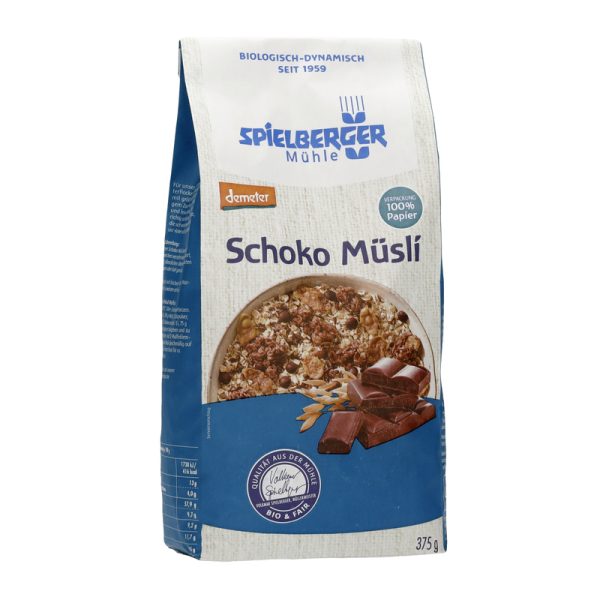 Spielberger Mühle - Schoko Müsli 6 Stück zu 375 g