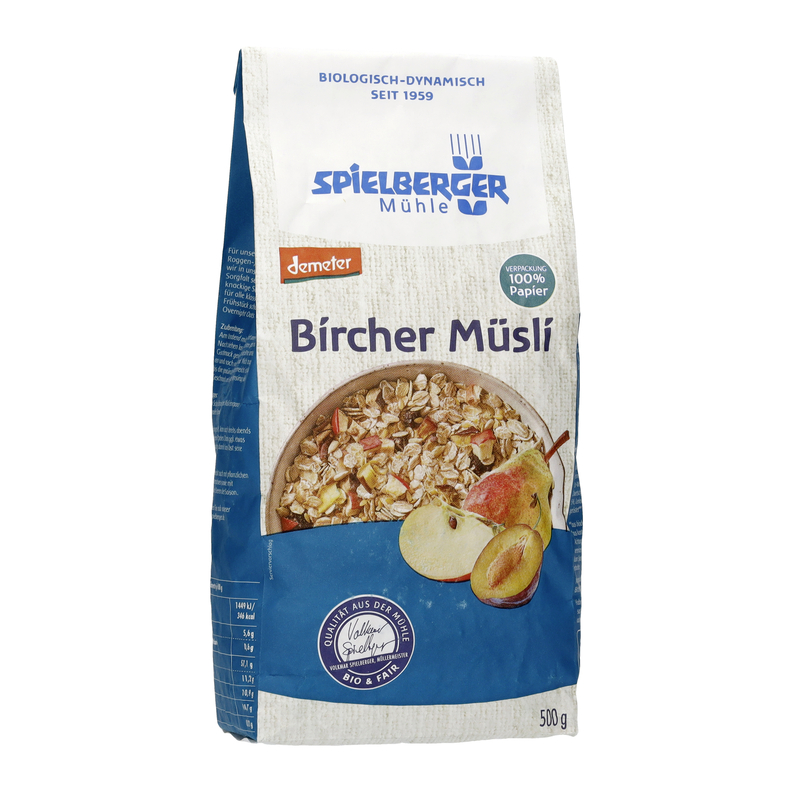 Spielberger Mühle - Bircher Müsli 6 Stück zu demeter