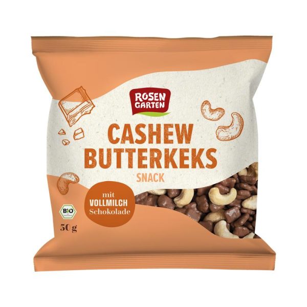 Rosengarten - Cashew Butterkeks Snack