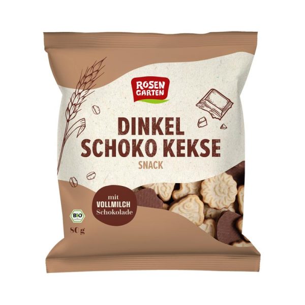 Rosengarten - Dinkel Schoko Kekse Snack
