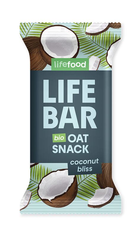 Lifefood - Lifebar Oat Snack Coconut Bliss 15 Stück zuLifefood - Lifebar Oat Snack Coconut Bliss