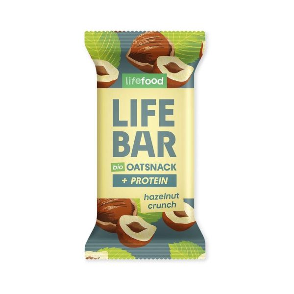 Lifefood Lifebar Oat Snack Protein Hazelnut Crunch