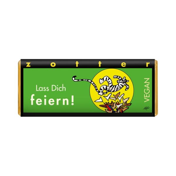 Zotter Schokolade - Lass Dich feiern! VEGAN