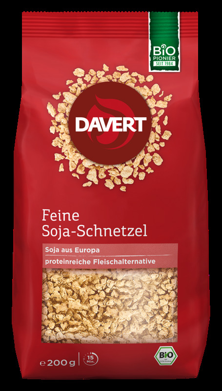 Davert - Feine Soja-Schnetzel 200g 6 Stück zuDavert - Feine Soja-Schnetzel 200g