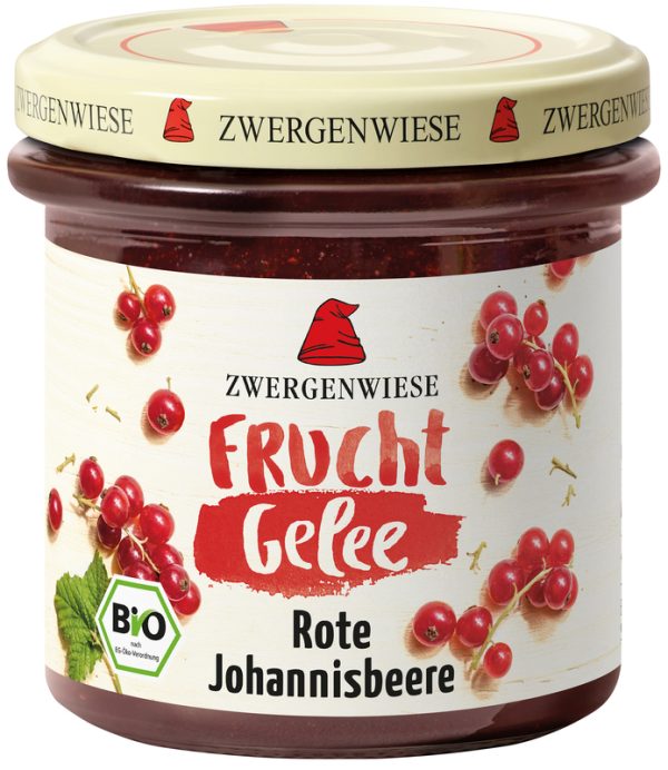 Zwergenwiese - FruchtGelee Rote Johannisbeere 6 Stück zuZwergenwiese - FruchtGelee Rote Johannisbeere